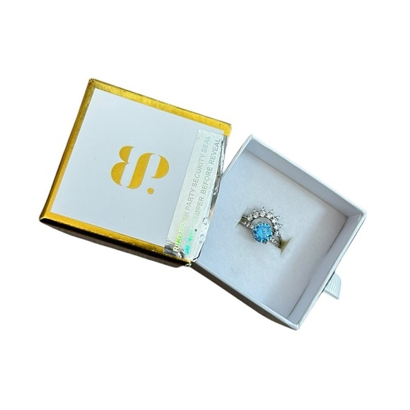 Bomb Party Jewelry - Ring Bomb Party Holiday Gifting Collection Sunset Dreams Sz 10 .925 Sterling